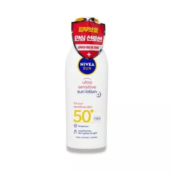 Nivea Солнцезащитный лосьон Sun Ultra Sensitive 200 мл, 1 шт.