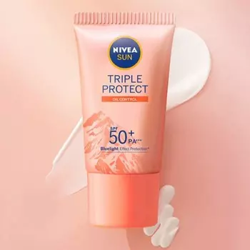 Nivea Sun Крем Солнцезащитный для Лица Контроль Жирности Солнцезащитная База 40 мл