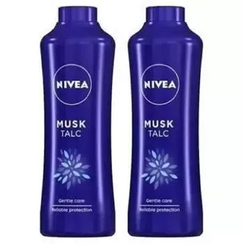 Nivea Тальк Муск 100 Грамм Каждый (Упаковка из 2 шт.) (2 х 100 г)