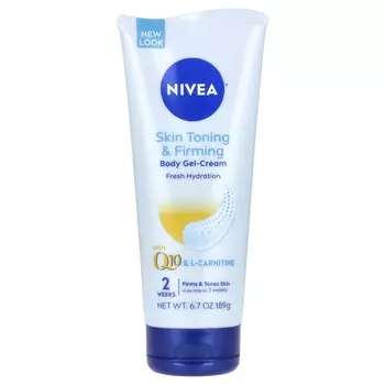 Nivea, Тонизирующий и укрепляющий гель-крем для тела, 189 г (6,7 унции)