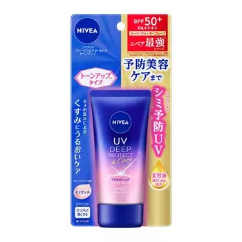 Nivea UV Deep Protect and Care Tone Up Essence 50 г УФ-уход для профилактики пигментных пятен и веснушек, вызванных SPF50+ / PA++++ (предотвращение белый