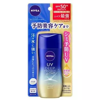 Nivea UV Deep Protection & Care Gel 80g SPF50+ / PA++++ qBeauty care UV for preventive beauty (preventing spots and freckles caused by sunburn)