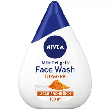 NIVEA Женский гель для умывания для кожи, склонной к акне, «Молоко с куркумой», 100 мл