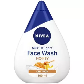 NIVEA Женский гель для умывания для сухой кожи, «Молочное наслаждение медом», 100 мл