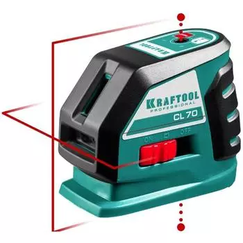 Нивелир лазерный автоматический Kraftool Cl-70-2