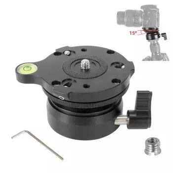 Нивелирное основание BGL с цилиндрической головкой, наружная резьба из алюминиевого сплава, максимальная грузоподъемность 10 кг, штатив 1/4 дюйма