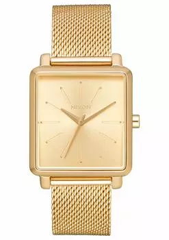 Nixon Аналоговые кварцевые часы с ремешком из нержавеющей стали A1206-502-00 женские золотой