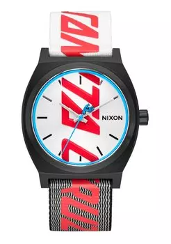 NIXON Nixon x Santa Cruz Time Teller Time Teller Santa Cruz Collaboration Стильные часы унисекс Аналоговые часы Ограниченная серия Часы ONESIZE Мужские