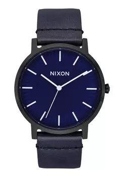Nixon Porter all One Porter Кожаные мужские кожаные, цвет черный/темно-синий. , Размер,