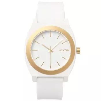 NIXON Time Teller OPP Часы Time Teller OPP Японская лимитированная серия Золотые Мужские Женские Белые/Матовые A13615169-00 [Официальный импорт]
