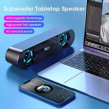 Niye Проводная звуковая панель Акустическая система Super Power Sound Speaker Проводной объемный стерео домашний кинотеатр ТВ Проектор для компьютера