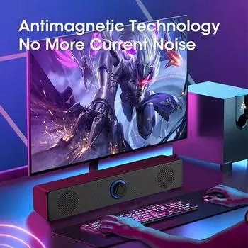 Niye проводной и Bluetooth динамик 360 объемный стерео домашний кинотеатр звуковая панель аудио динамик для настольного компьютера сабвуфер