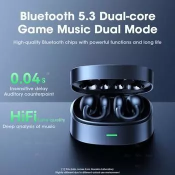 Niye спортивные беспроводные наушники TWS наушники такие же как Ambie Sound Earcuffs Bluetooth 5.3 наушники HiFi стерео спортивные заушники микрофон