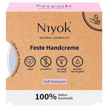 Niyok Solid Hand Cream Soft Blossom 50g