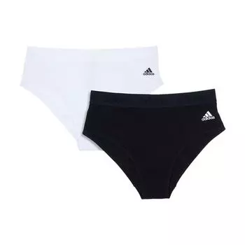 Нижнее белье Adidas с высокой талией и тонким швом, микроэластичное, удобное, антибактериальное, женское нижнее белье 4A1P00-909 XS