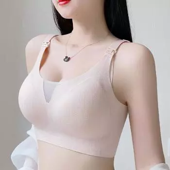 Нижнее белье без следов, со стальной оправой, женские бюстгальтеры, тонкие фасоны, сборка, усадка бюстгальтера и сборка дополнительной груди. 75B