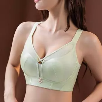 Нижнее белье большого размера для женщин, полных, мм100 кг, тонкое, против провисания груди, полный пакет, чехол для бюстгальтера 75D