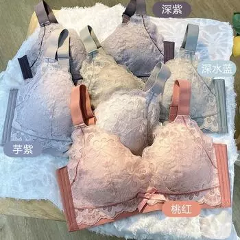 Нижнее белье большого размера с большой грудью, соответствующий цвету бюстгальтер, тонкая чашка, большая молочная чашка, большая чашка D, женский бюстгальтер, тип регулировки 80