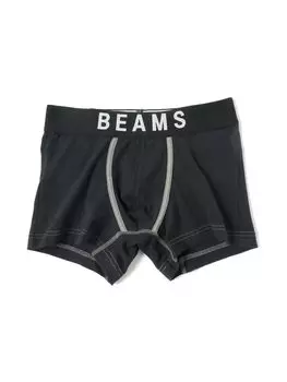 Нижнее белье Боксеры с окантовкой ЧЕРНЫЕ M 11490038900 [BEAMS] Мужские чёрный