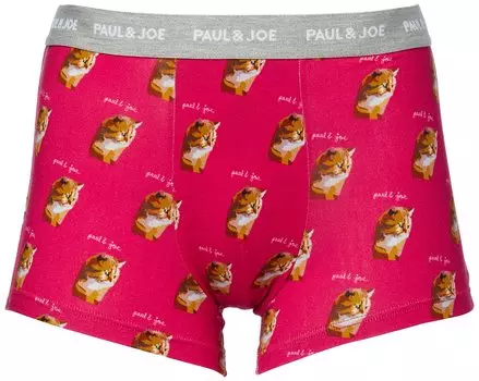 Нижнее белье Боксеры шорты красные [Paul & Joe] Мужские красный