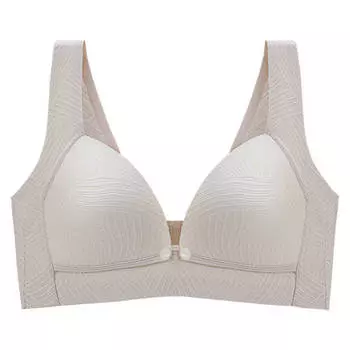 Нижнее белье Бюстгальтер для кормления большого размера, тонкий, бесшовный, с открытой спинкой спереди, с застежкой для беременных, чехол для бюстгальтера для беременных 34/75BCD