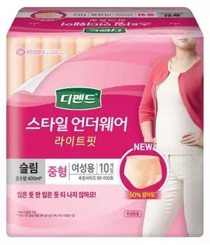 Нижнее белье Defend Style Yeoseul Medium 10 шт.