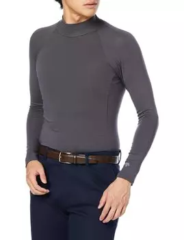 Нижнее белье для гольфа Внутренняя рубашка Sacre Stretch Sweat Absorbent UV Care UPF50 DGWSJM00 Серый Эквивалент японского размера L [DESCENTE GOLF] [21 Осень/Зима серый