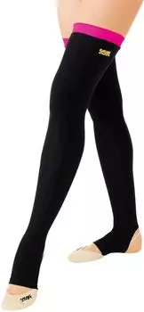 Нижнее белье для художественной гимнастики SASAKI, утеплители выше колена PSP SF (Руна выстроилась) (Страстный розовый) HW-8045