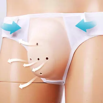 ,Нижнее белье для обрезания, специальное дышащее мужское обрезание крайней плоти, уменьшение кожи S