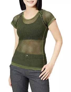 Нижнее белье Drynamic Mesh с коротким рукавом MIV01708 OLIVE M [Millet] [Женщины] оливковый