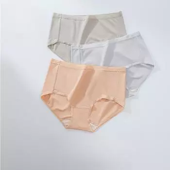 Нижнее белье из хлопка Mulberry Silk антибактериальное Большие размеры Женские трусики из чистого хлопка женские осенне-зимние без следов M