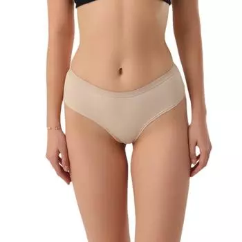 Нижнее белье из хлопка женские однотонные комфортные трусы из чесаного хлопка S