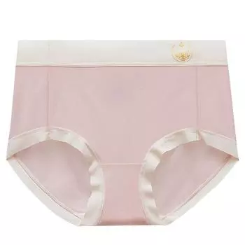 Нижнее белье из ледяного шелка, женские бесшовные шелковые трусы на талии с антибактериальной промежностью, дышащие летние тонкие трусы большого размера для маленьких девочек с подтяжкой бедер для женщин