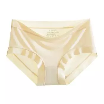 Нижнее белье из модала для женщин, трусы со средней талией, антибактериальные трусы с промежностью, большие размеры, бесшовные женские трусики для девочек, трусы M