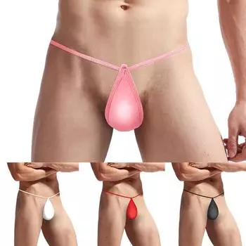 Нижнее белье из полиэстера Бикини с Т-образной спинкой, дышащее, классическое