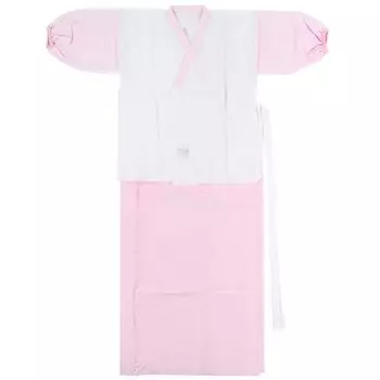 Нижнее белье кимоно для девочки Госан розовое 3-х лет из двух частей 3nhj_p розовый