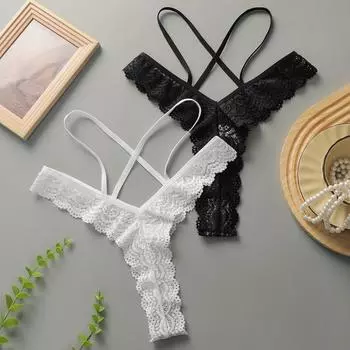 Нижнее белье кружевные трусики полые сексуальные чистые трусики трусики трусики трусики кружевные однотонные трусики S
