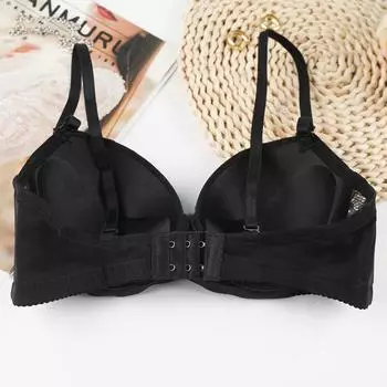 Нижнее белье кружево сексуальное модное со стальным ободом средняя чашка формованная кружевной бюстгальтер дамы собирают поколение 70B