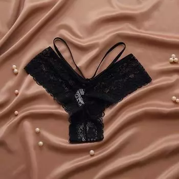 Нижнее белье модные мягкие приятные для кожи женские брюки сексуальные кружевные полые женские трусики с низкой талией S