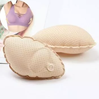 Нижнее белье, надувные подушечки для бюстгальтера, подушки для накачивания, вставки для груди, удобный купальник 11*7.5cm белый