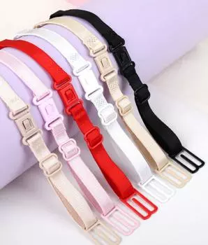 Нижнее белье Противоскользящий пояс Противоскользящий плечевой ремень Фиксированный ремень Булавка Противоскользящая пряжка One Size