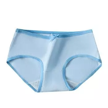 Нижнее белье с милым принтом, женское хлопковое нижнее белье, треугольные брюки, бесшовное и дышащее нижнее белье M