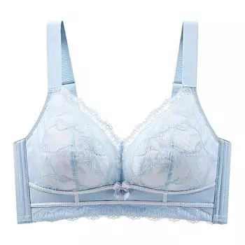 Нижнее белье с полной чашкой тонкий бюстгальтер большого размера женский бесшовный мягкий поддерживающий антипровисающий без стального кольца 34/75C чёрный