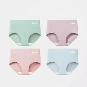 Нижнее белье с высокой талией, женские хлопковые брюки для живота, бесшовные антибактериальные треугольные шорты большого размера с приподнимающими бедрами M