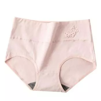 Нижнее белье с высокой талией, женские хлопковые треугольные брюки с высокой талией, дышащее женское нижнее белье XXL