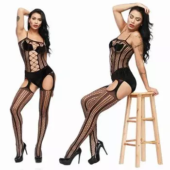 нижнее белье сексуальное женская одежда черное боди с вырезом боди костюмы для женщин сексуальное нижнее белье стриптизерша наряд танцевальная одежда экзотический One Size