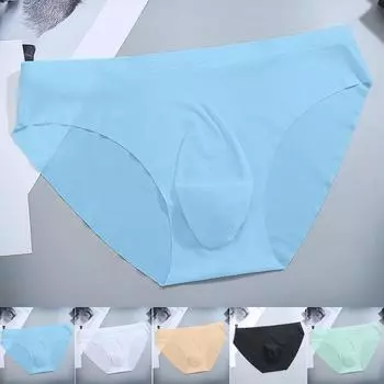 Нижнее белье, сексуальные прозрачные дышащие трусы L ~ 3XL 3XL