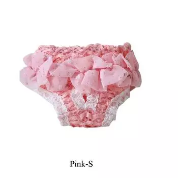 Нижнее белье шифон эластичный подгузник для щенков трусики для собак физиологические штаны для домашних животных товары для кошек S