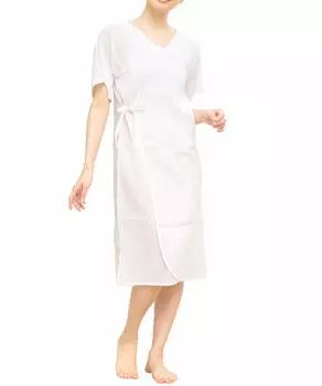 Нижнее белье Skin One Piece Hem Cover One Piece Summer White One Piece Correction Japanese Underwear Made in Japan uw0165ad LL Size [SOUBIEN] Женское белый