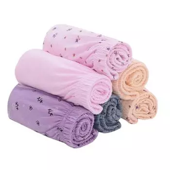 Нижнее белье среднего возраста большого размера с треугольными чашечками для женщин из хлопка с принтом для мам, 1 предмет, удобное нижнее белье, уникальное 100